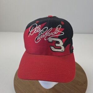 Vintage Dale Earnhardt Sharktooth Hat Cap SnapBack Mens NASCAR Logo Athletic HTF
